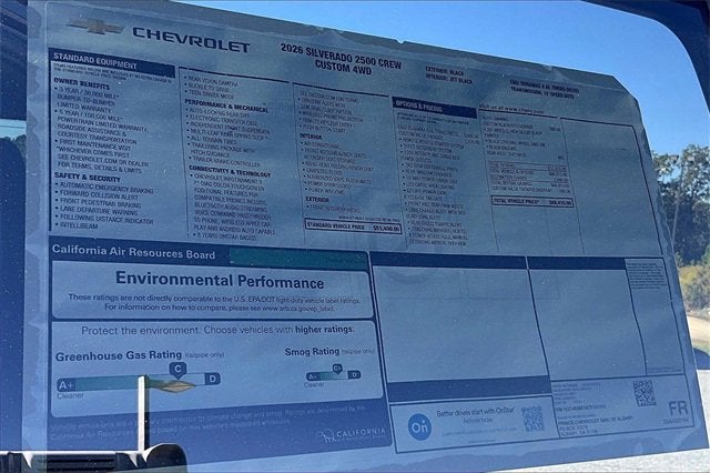 2026 Chevrolet Silverado 2500 HD Custom