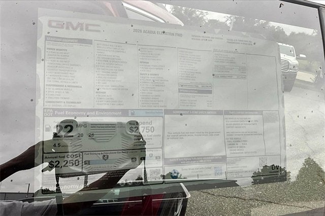 2026 GMC Acadia Elevation