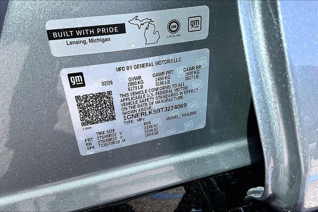 2026 Chevrolet Traverse RS