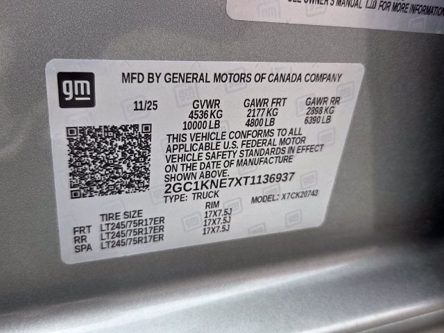 2026 Chevrolet Silverado 2500 HD LT