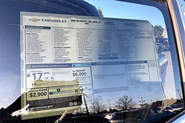 2026 Chevrolet Silverado 1500 LTZ