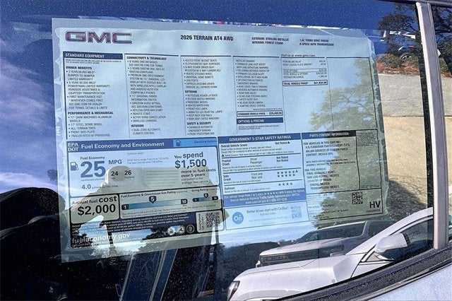 2026 GMC Terrain AT4