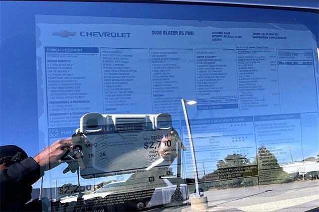 2026 Chevrolet Blazer RS