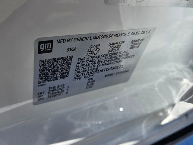 2026 GMC Sierra 1500 SLT