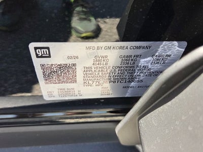 2026 Chevrolet Trax 2RS