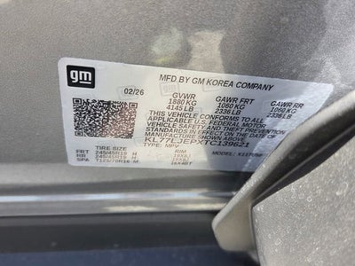 2026 Chevrolet Trax 2RS