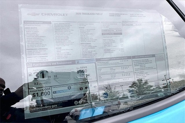 2026 Chevrolet Trailblazer LT