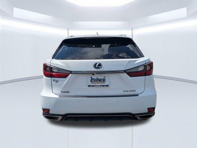 2022 Lexus RX 350 F Sport Handling